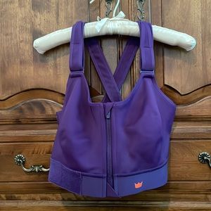 SHEFIT Purple/Pink Sports Bra - Athletic High Impact Bra, Size 3Luxe